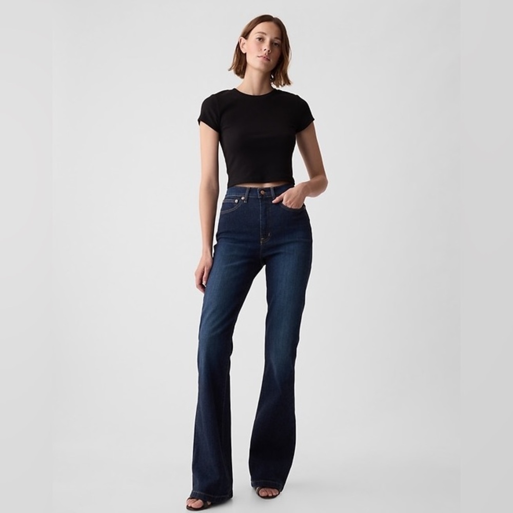 GAP High Rise '70s Flare Jeans